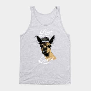 Llama Queen (Full Color) Tank Top